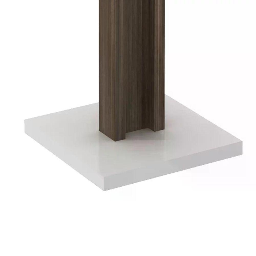 Cabideiro Mancebo De Chão Multiuso Az1018 Branco Nogal Branc - 5
