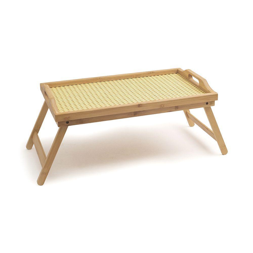 Bandeja De Bambu Oikos Com Pés Dobráveis 50cm Retangular - 1