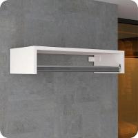 Kit 2 Cabideiros De Parede Branco - 6