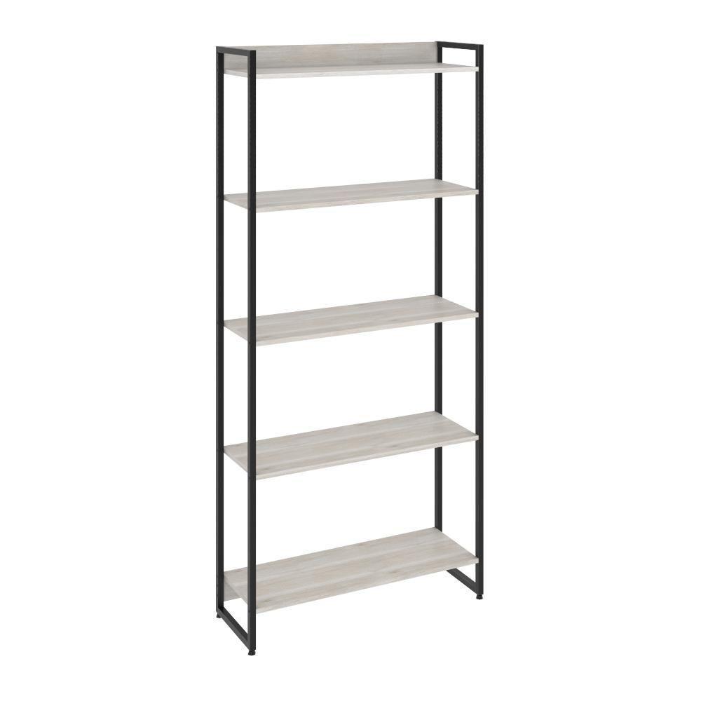 Kit 3 Estantes Escritório 5 Prateleiras 186x80cm Snow - 2
