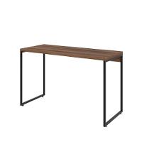 Kit Escritório Estante 5 Prateleiras Com Mesa 120Cm Nogal - 6