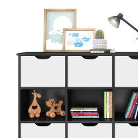 Nicho Organizador C/ 6 Gavetas Com Rodízio Preto/Branco - 5