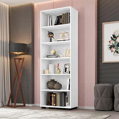 Livreiro Office Davi L01 Cor Branco Tx