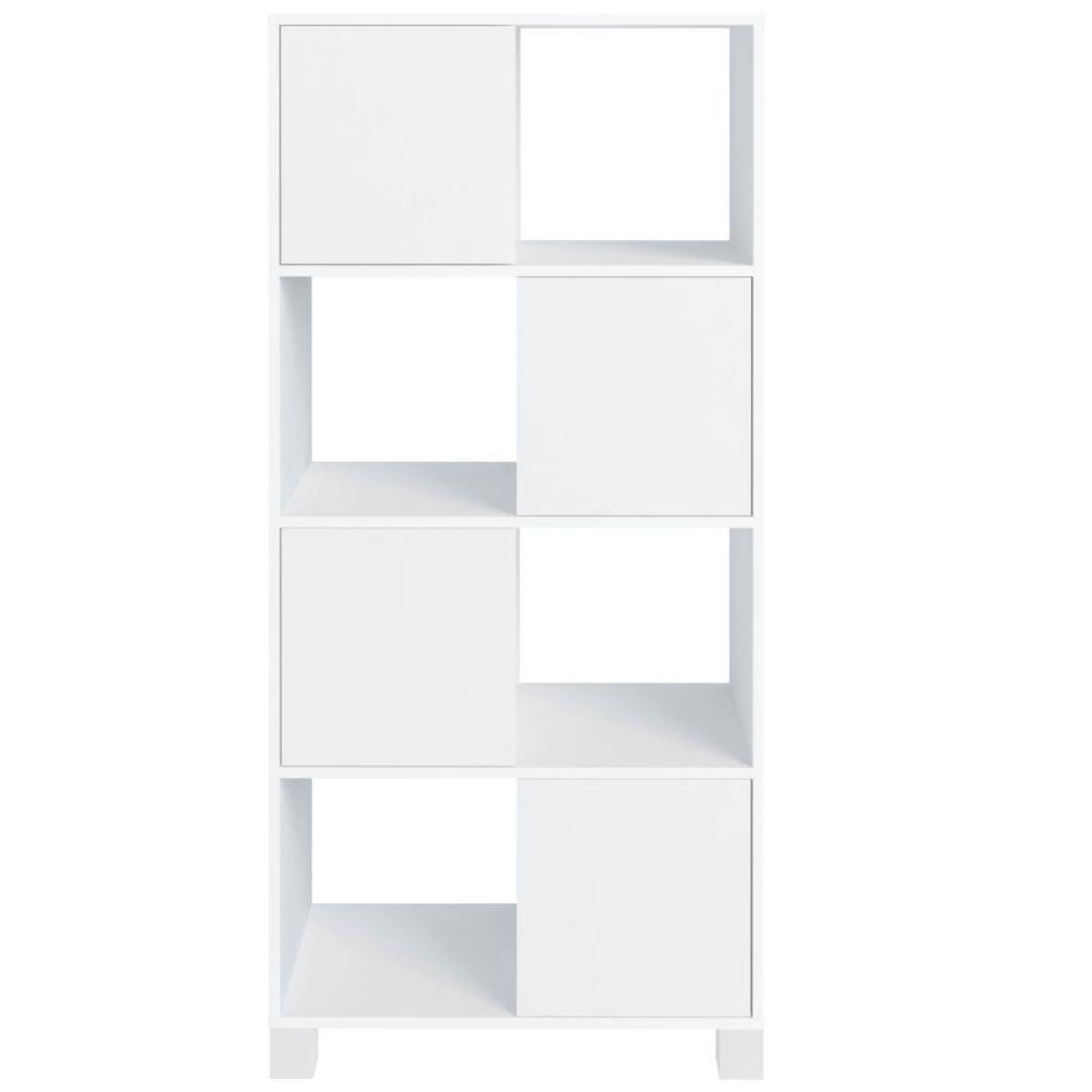 Armário Multiuso 02 Portas Com Nichos Wally Branco A02 - 7