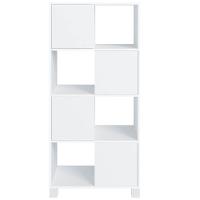 Armário Multiuso 02 Portas Com Nichos Wally Branco A02 - 7