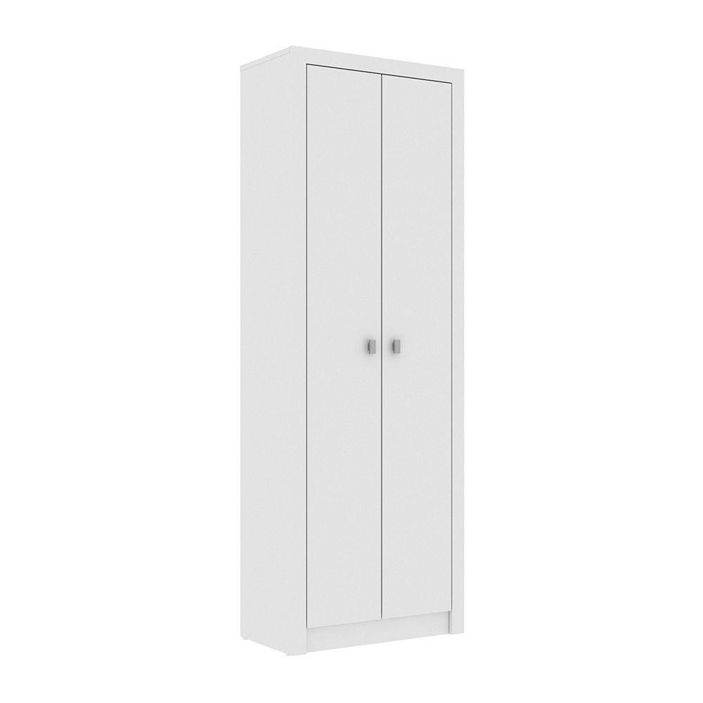 Armário Estante Alto Para Escritório Mdp Branco - 1