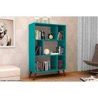 Estante Livreiro Solteiro RT3015 c/ 6 Nichos Branco - Movelbento - 5