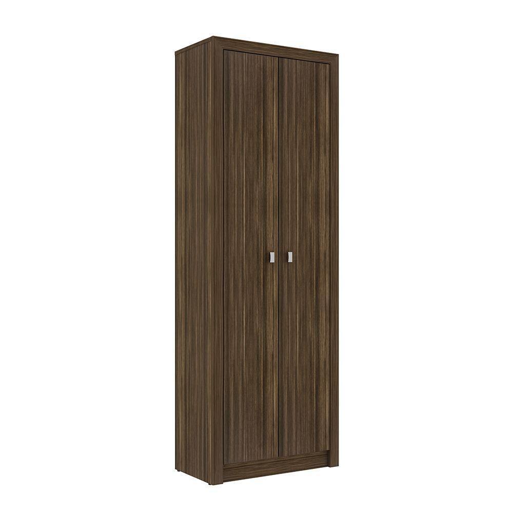 Armário Estante Alto Para Escritório Mdp Nogal - 1