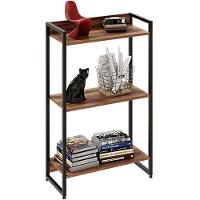 Estante Multiuso Escritório Areta 104X60Cm C01 Nogal - 1