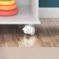 Nicho Organizador C/ 3 Gavetas Com Rodízio branco - 2