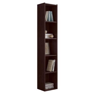 Estante Livreiro Multiuso Janaína 5 Nichos Castanho