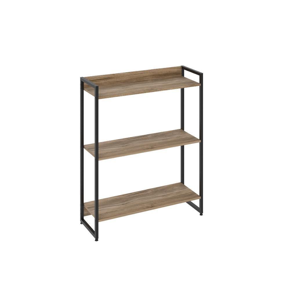 Estante Multiuso Escritório Areta 104X80Cm C01 Carvalho - 4