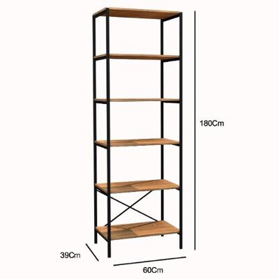 Estante Livreiro Multiuso 180cm 6 Prateleiras Demolição