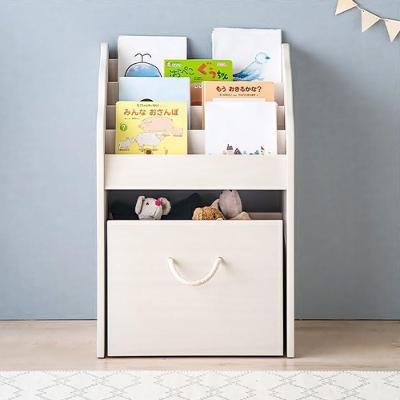 Livreiro Com Baú Organizador Petúnia 100% Mdf