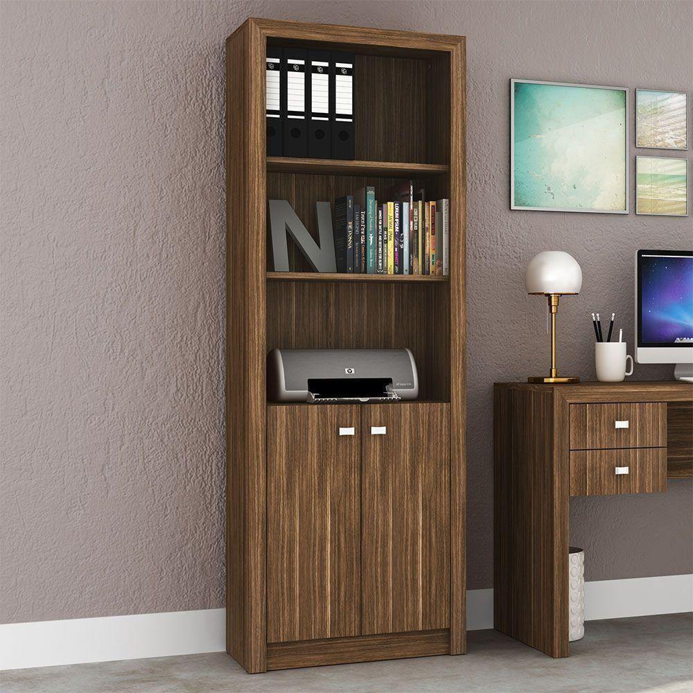 Armário para Escritório Me4110 02 Portas Nogal Tecno Mobili - 5