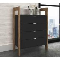 Gaveteiro 04 Gavetas Multiuso Escritorio Ou Closet Az1012 Pr - 8