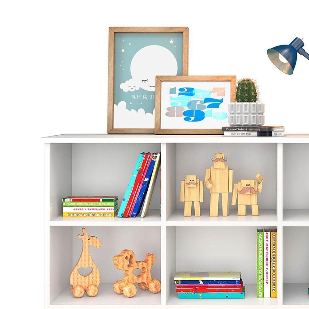 Nicho Organizador Sem Gavetas Com Rodízio Roterdã Branco - 6