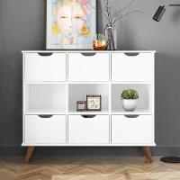 Nicho Organizador C/ 6 Gavetas Branco/Branco - 5