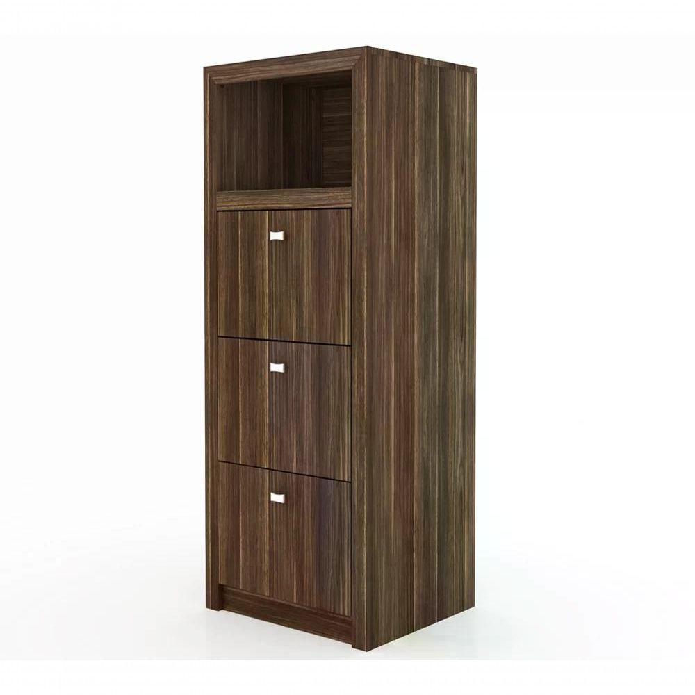 Armário Arquivo Para Pasta Suspensa Me4118 Nogal Nogal - 1