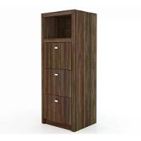 Armário Arquivo Para Pasta Suspensa Me4118 Nogal Nogal - 1