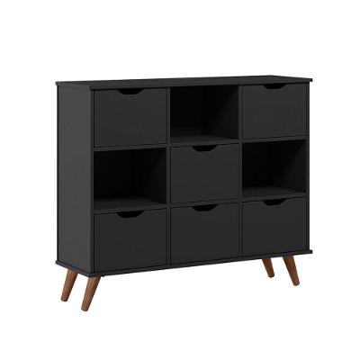 Nicho Organizador C/ 6 Gavetas Preto/Preto