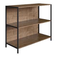 Estante Multiuso 03 Prateleiras 27868 Vermont Preto Fosco - 1