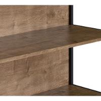 Estante Multiuso 03 Prateleiras 27868 Vermont Preto Fosco