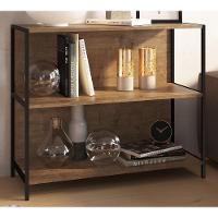 Estante Multiuso 03 Prateleiras 27868 Vermont Preto Fosco - 7