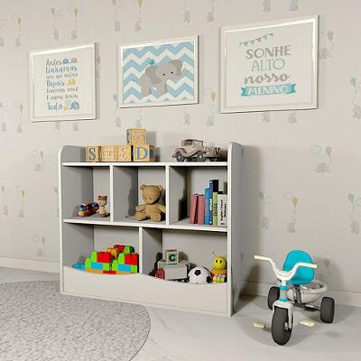 Estante Organizadora De Brinquedos Aurora 100% Mdf