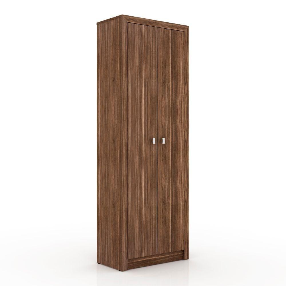 Armário De 171,5 Cm Para Home Office 02 Portas Me4105 Nogal - 4