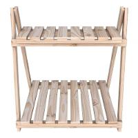 Suporte De Livros Estilo Industrial Estilo Rustico Madeira - 4