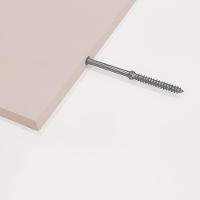 Kit 2 Prateleiras U 60 X 10cm Rosa Claro Suporte Invisível