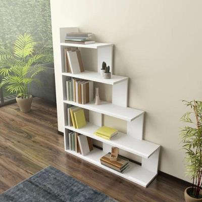 Estante De Livros ágata 100% Mdf Móveis E Decoração