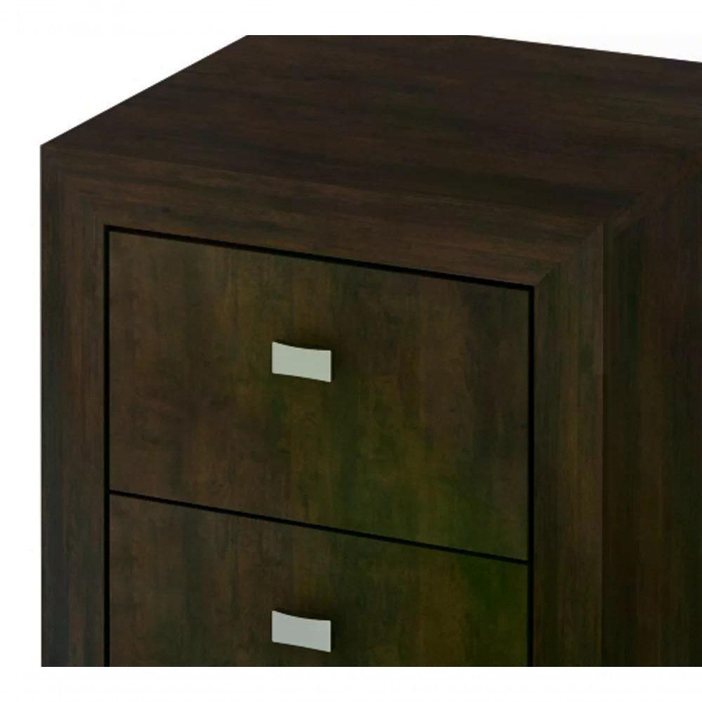 Gaveteiro Para Escritorio 03 Gavetas Me4108 Rustico Rustico - 5