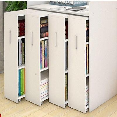 Armário Para Escritório 4 Gavetas Mdf Livros Sala Estante