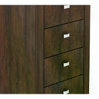 Gaveteiro Para Escritorio 04 Gavetas Me4133 Rustico Rustico - 4