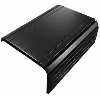 Kit 02un Esteiras Decorativa Laqueada Apoio Sofá Lisa Preta - 3