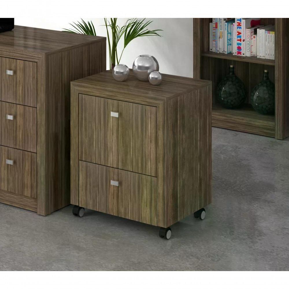 Gaveteiro Para Pasta Suspensa Me4112 Nogal Nogal - 3