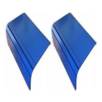 Kit 02un Esteiras Suporte Flexivel P/ Braço Sofá Azul Bic - 1