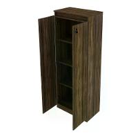 Armário 02 Portas Para Escritorio Com Chave Me4151 Nogal - 4