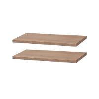 Kit 2 Prateleiras 30 x 15cm Carvalho Suporte Invisível - 1