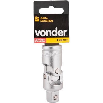 Junta Universal P/ Soquete Encaixe 1/2" Cromo Vanádio Vonder