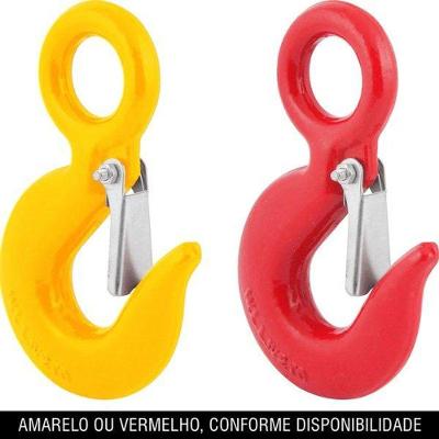 Gancho Olhal Fixo 3/8" 1,5T Com Trava Uso Leve - Vonder