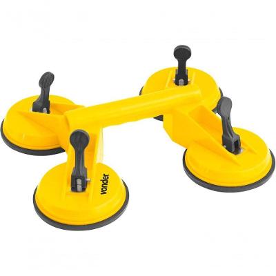 Ventosa Quadrupla Plástica Capacidade 100kg