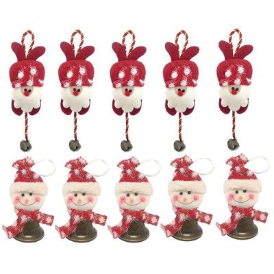 Jogo Sino Natal Metal Boneco Neve E Papai Noel 14cm 10 Un