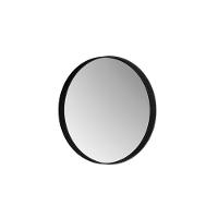 Espelho Redondo Decorativo 50 Cm Torino Preto - 1