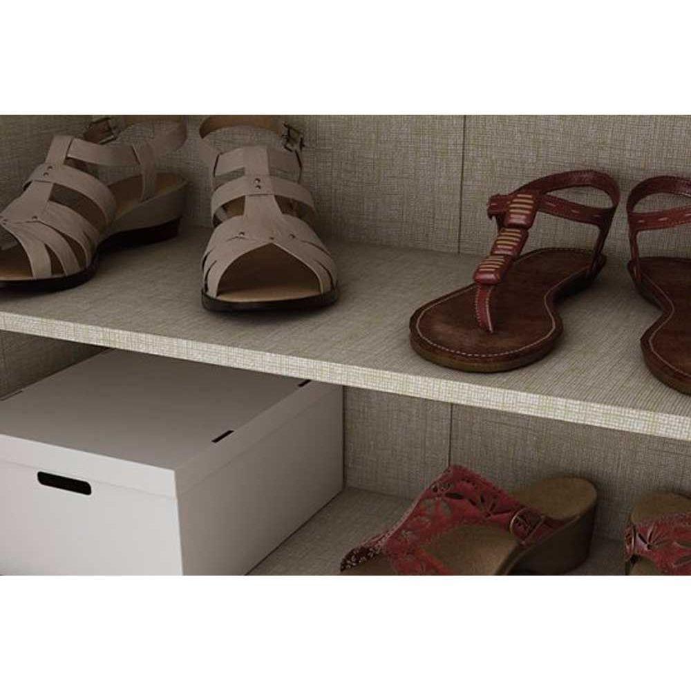 Armário Multiuso Infantil Margarida c/ 2 Portas Rústico/Off White - Henn - 2