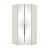 Canto Closet Modulado 2 Portas 3 Gavetas Com Espelho Areia - 1