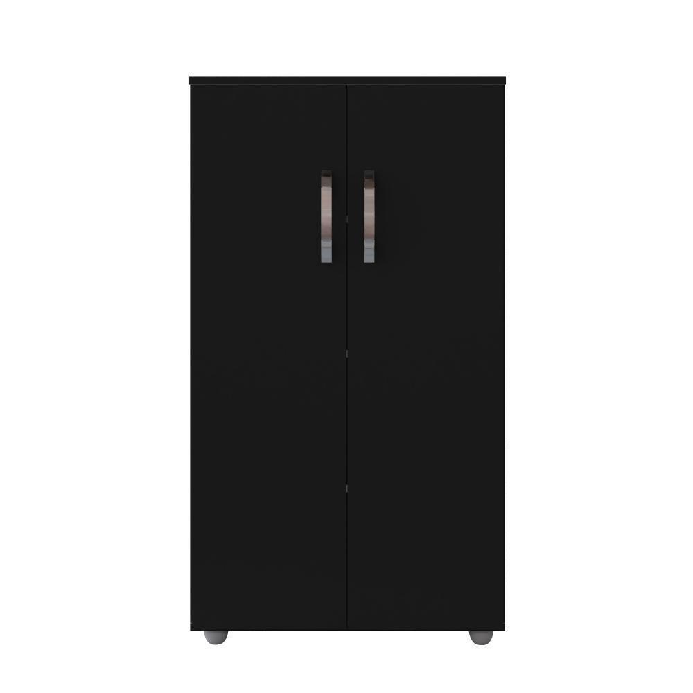 Armário Multiuso Ternana Preto Fosco - 2