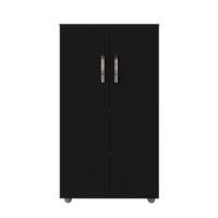 Armário Multiuso Ternana Preto Fosco - 2